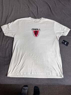 O'Neill Askew Relaxed Fit Graphic T-Shirt - Lt Khaki